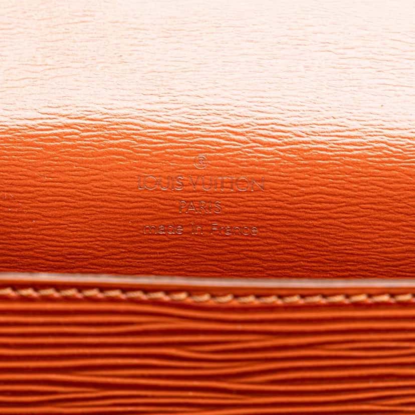 Louis Vuitton Epi Tilsitt Belt Bag Brown Leather Good condition - Box View