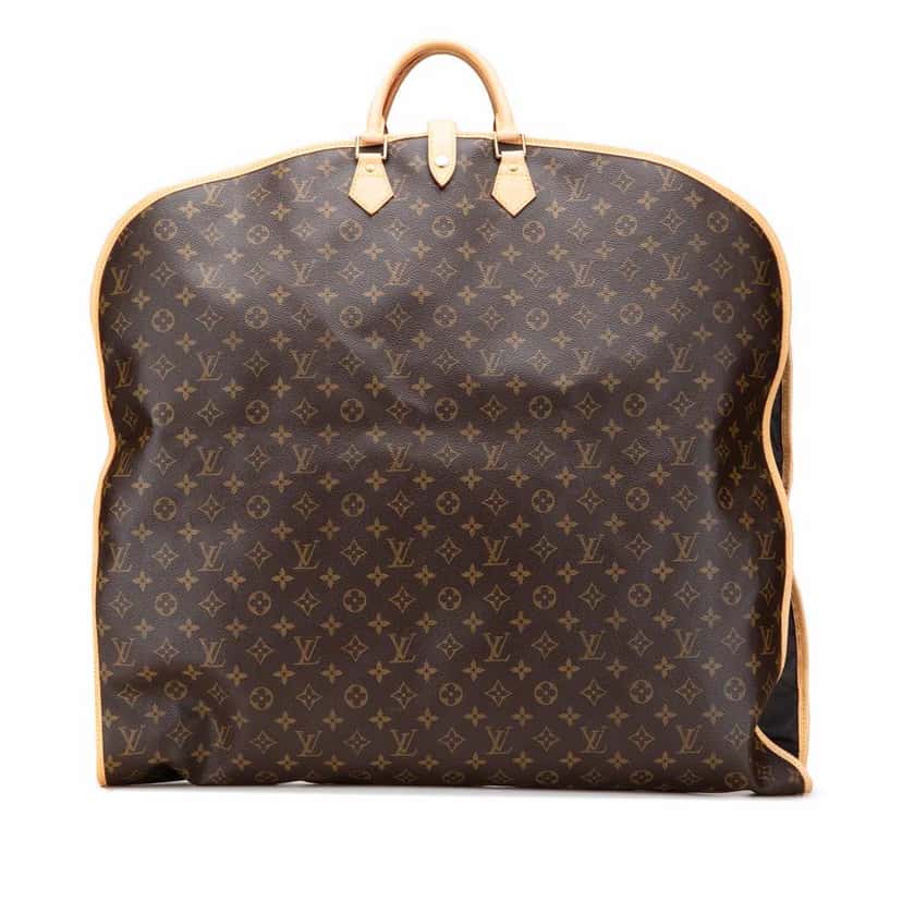 Louis Vuitton Monogram Housse Porte Habits Garment Cover Brown Canvas Fair condition - Front View