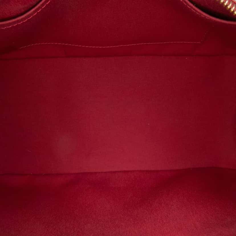 Louis Vuitton Monogram Vernis Rosewood Avenue Red Leather Good condition - Model View