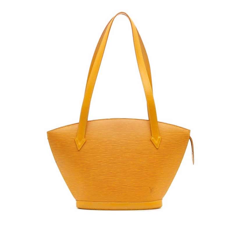 Louis Vuitton Epi Saint Jacques PM Long Strap Yellow Leather Good condition - Front View