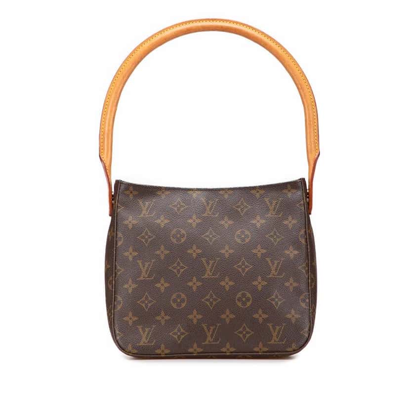 Louis Vuitton Monogram Looping MM Brown Canvas Good condition - Front View