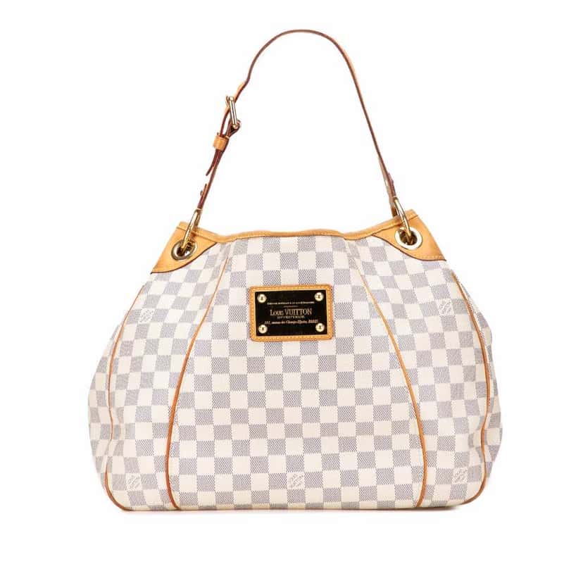 Louis Vuitton Damier Azur Galliera PM White Canvas Good condition - Front View