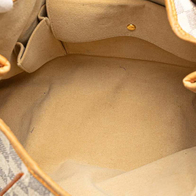 Louis Vuitton Damier Azur Galliera PM White Canvas Good condition - Model View