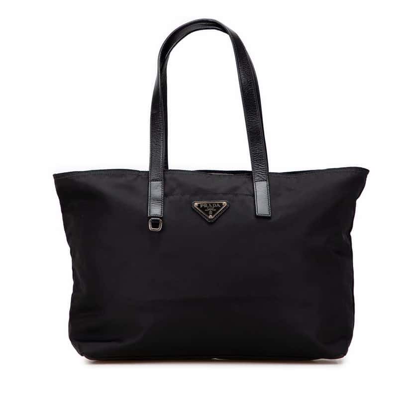 Prada Tessuto Tote Black Good condition - Front View