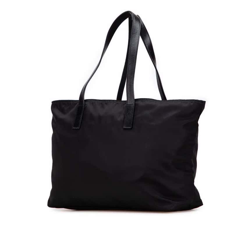 Prada Tessuto Tote Black Good condition - Back View