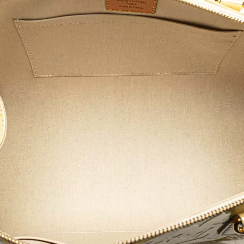 Louis Vuitton Monogram Vernis Sherwood PM Brown Leather Good condition - Model View