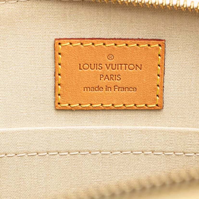 Louis Vuitton Monogram Vernis Sherwood PM Brown Leather Good condition - Box View