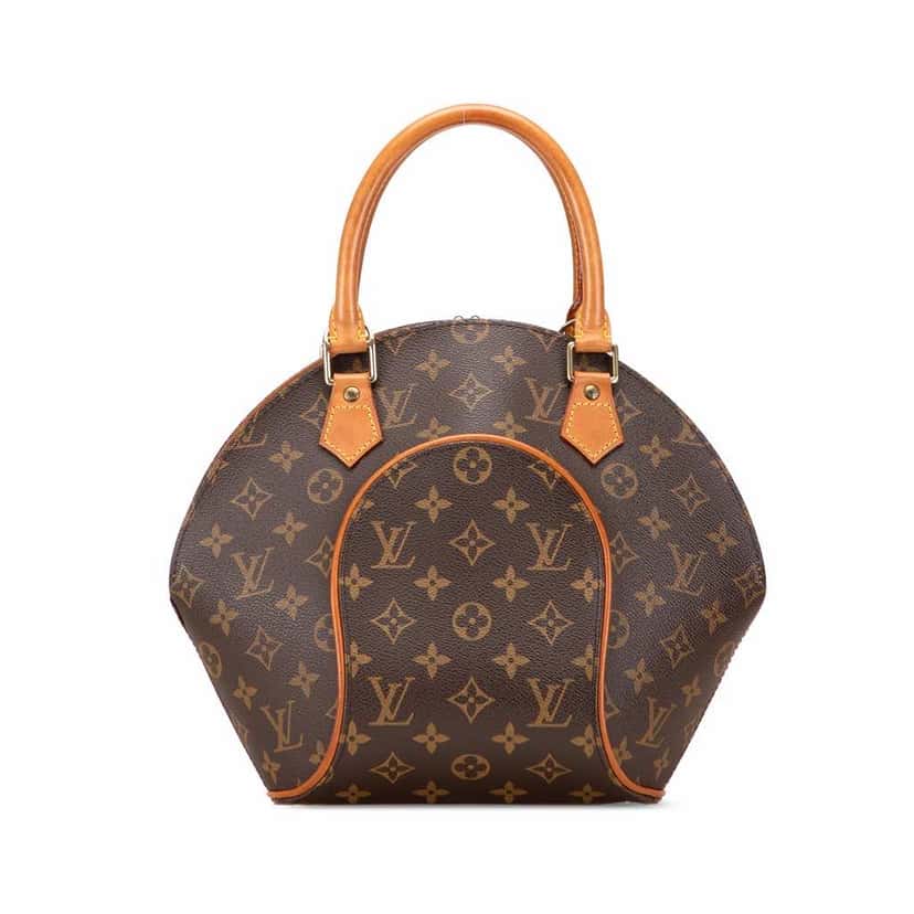 Louis Vuitton Monogram Ellipse PM Brown Canvas Fair condition - Front View