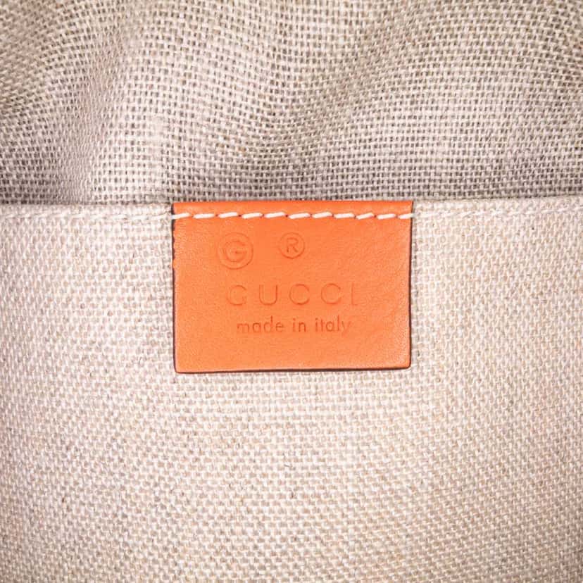 Gucci Mini Microguccissima Dome Satchel Orange Leather Good condition - Box View