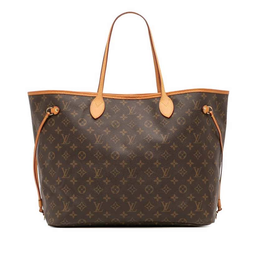 Louis Vuitton Monogram Neverfull GM Brown Canvas Good condition - Front View