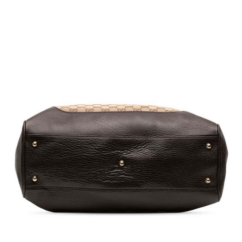 Gucci Medium GG Canvas Bamboo Diana Tote Brown Canvas Good condition - Inside View