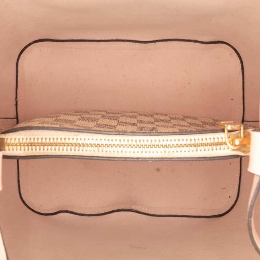 Louis Vuitton Damier Azur Neonoe MM White Canvas Good condition - Model View