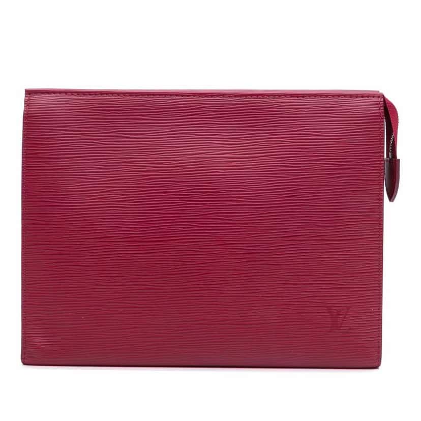 Louis Vuitton Epi Toiletry Pouch 26 Pink Leather Good condition - Front View