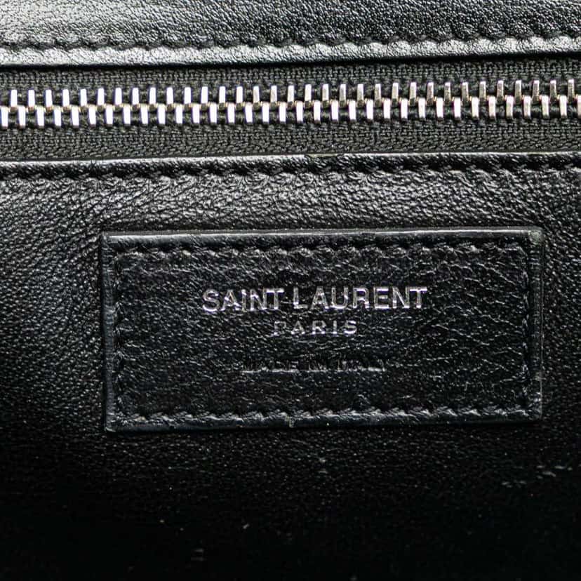 Saint Laurent Medium Leather Babylone Crossbody Black Leather Good condition - Box View