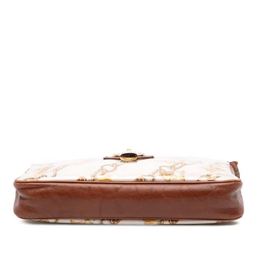 Louis Vuitton Monogram Charms Pochette Accessoires White Good condition - Inside View