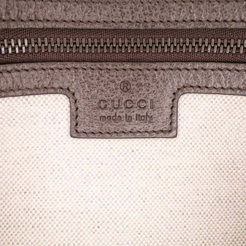 Gucci Small GG Supreme Web Ophidia Crossbody Brown Canvas Good condition - Box View