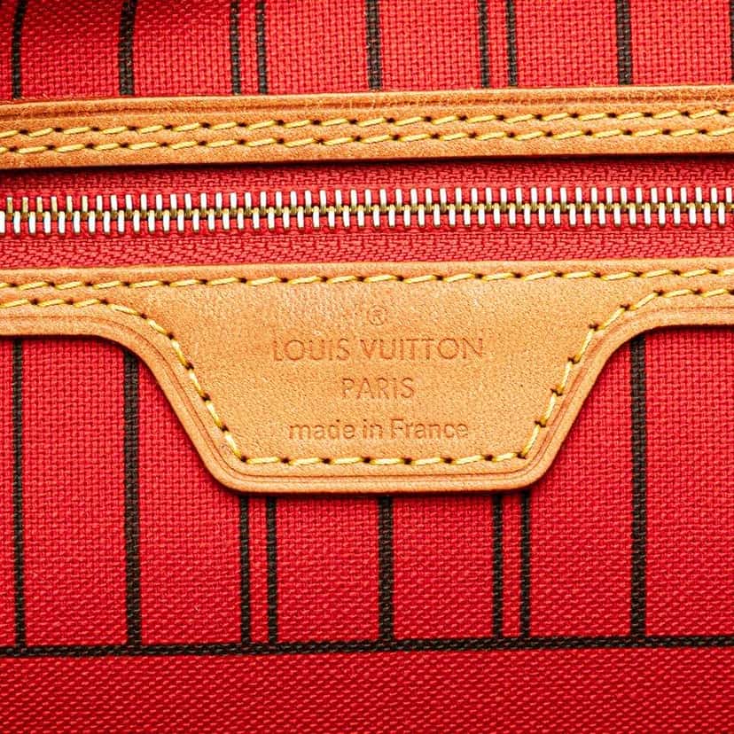 Louis Vuitton Monogram Neverfull MM Brown Canvas Good condition - Box View