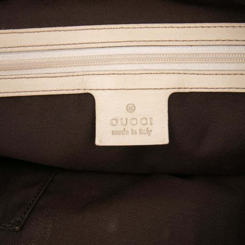 Gucci GG Canvas Punch Tote Brown Canvas Fair condition - Box View