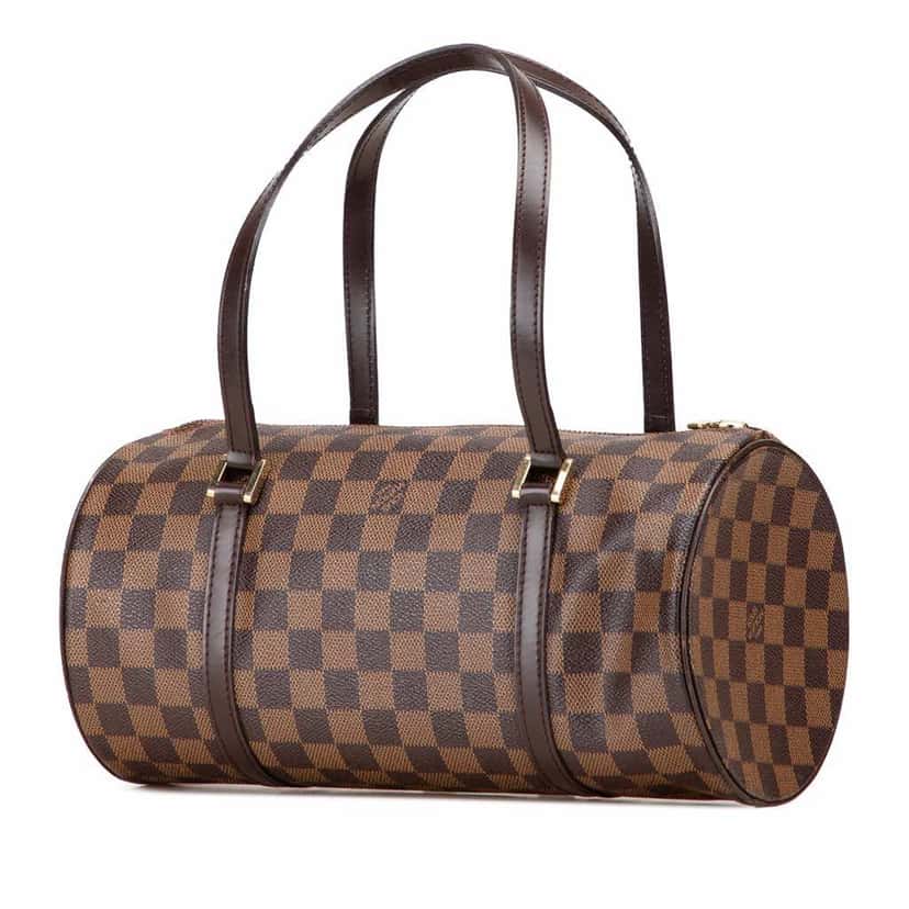 Louis Vuitton Damier Ebene Papillon 30 Brown Canvas Good condition - Back View
