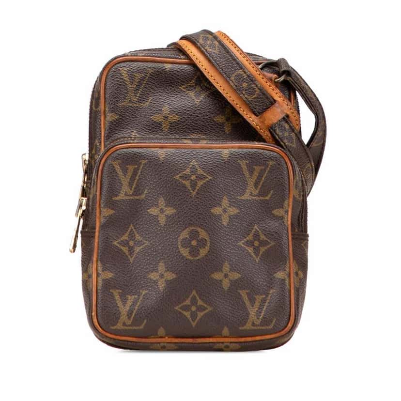 Louis Vuitton Monogram Mini Amazone Brown Canvas Good condition - Front View