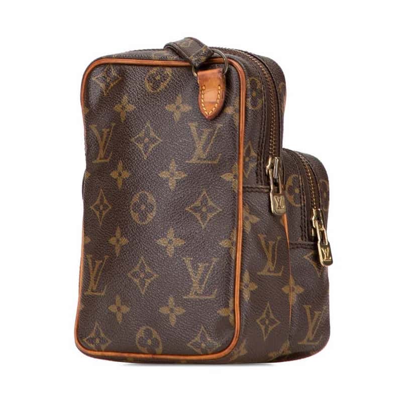 Louis Vuitton Monogram Mini Amazone Brown Canvas Good condition - Back View