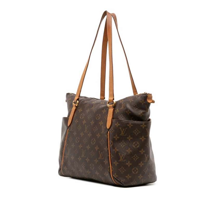 Louis Vuitton Monogram Totally MM Brown Canvas Fair condition - Back View