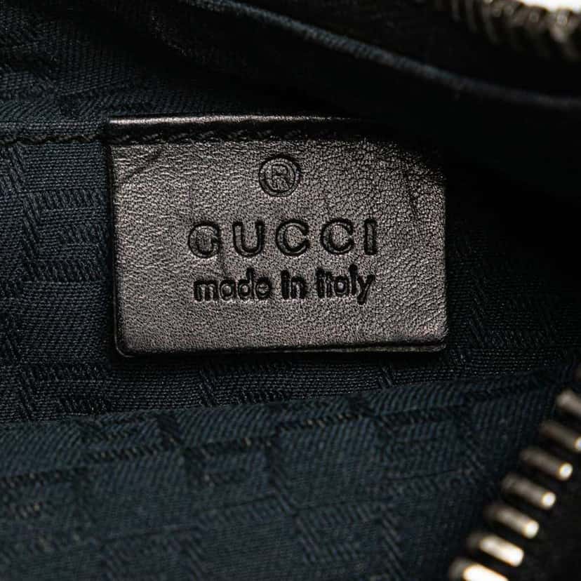 Gucci Canvas Hobo Black Denim Good condition - Box View