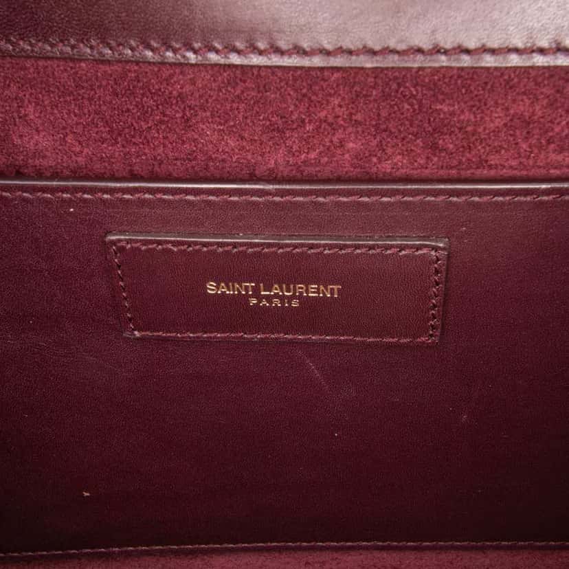 Saint Laurent Medium Leather Betty Crossbody Red Leather Good condition - Box View