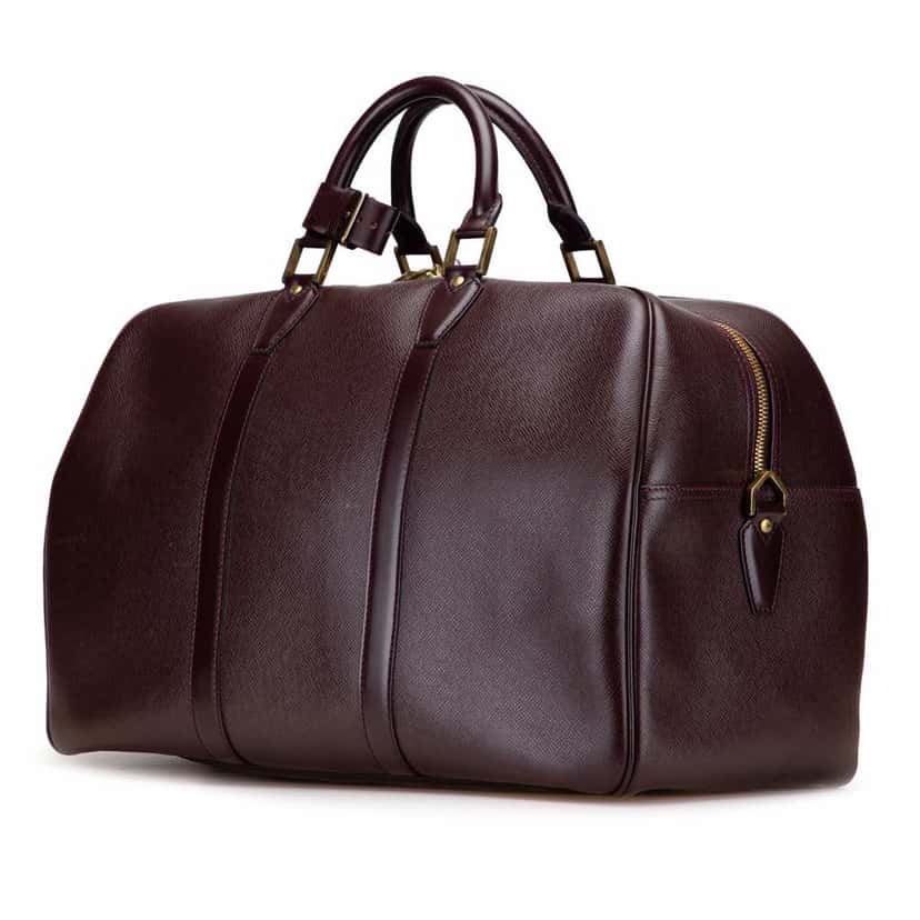 Louis Vuitton Taiga Kendall PM Red Leather Good condition - Back View