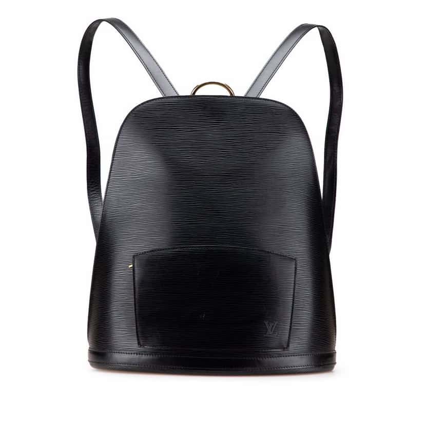 Louis Vuitton Epi Gobelins Black Leather Good condition - Front View