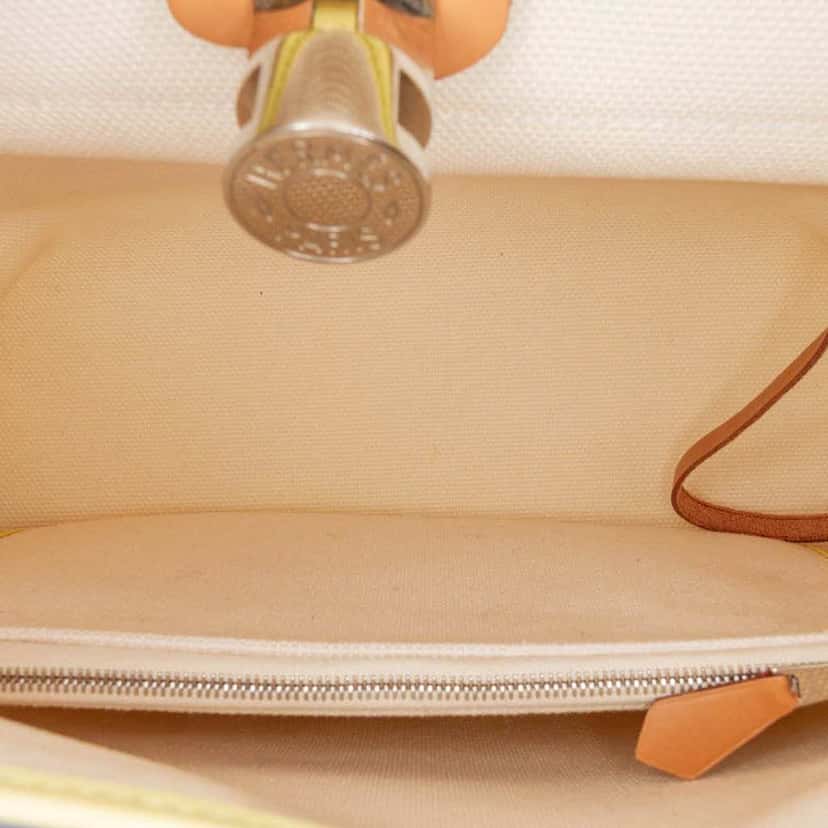 Hermès Toile Herbag Zip 31 Brown Canvas Good condition - Model View