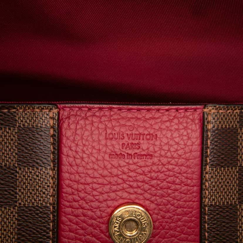 Louis Vuitton Damier Ebene Bond Street BB Brown Canvas Good condition - Box View