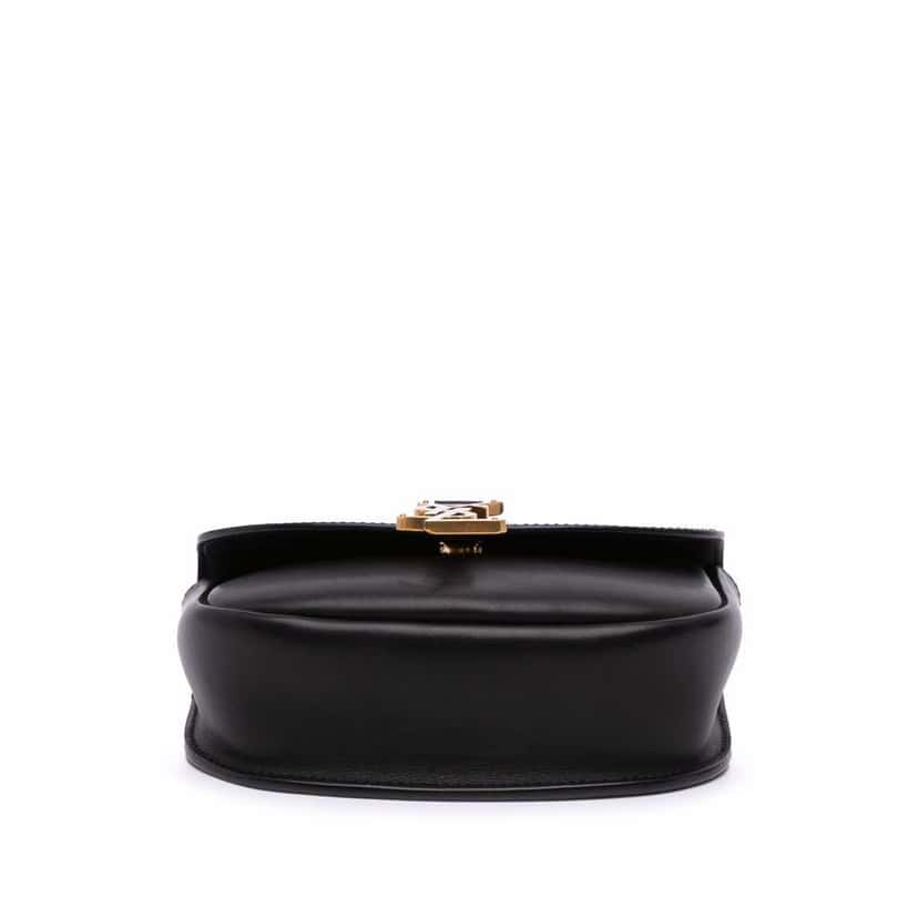 Saint Laurent Small Leather Monogram Kaia Crossbody Black Leather Good condition - Inside View