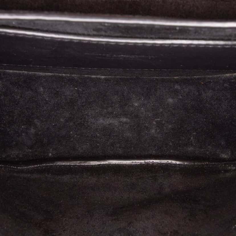 Saint Laurent Small Leather Monogram Kaia Crossbody Black Leather Good condition - Model View