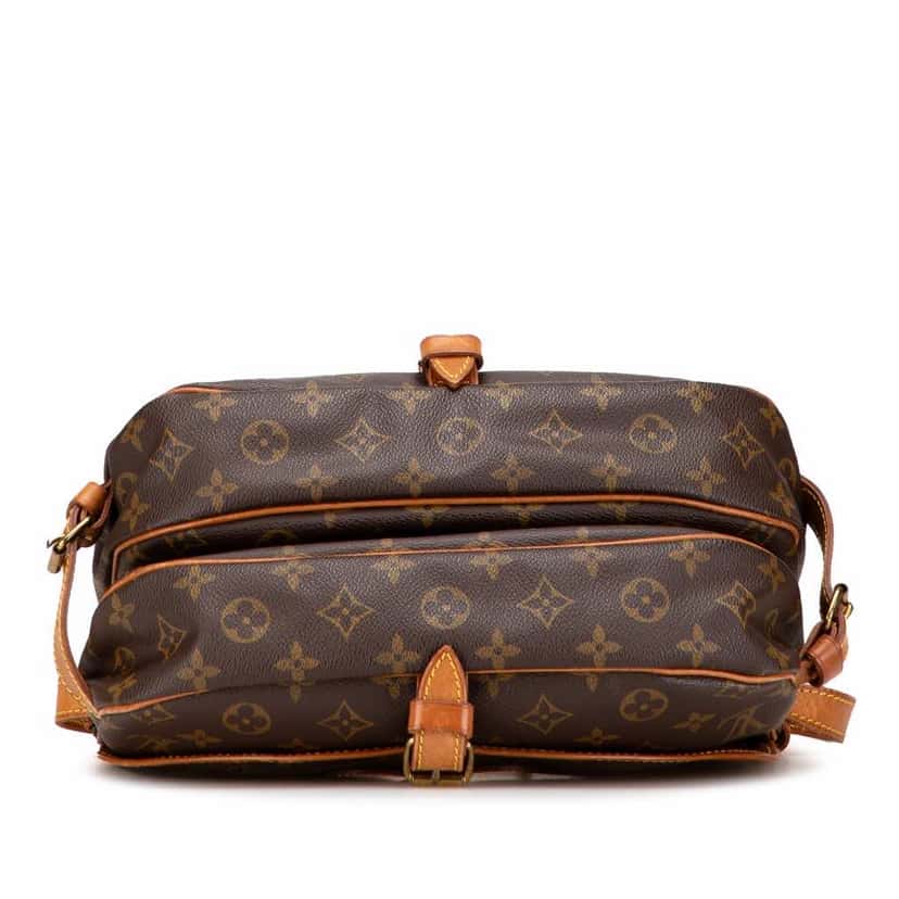 Louis Vuitton Monogram Saumur 30 Brown Canvas Good condition - Inside View