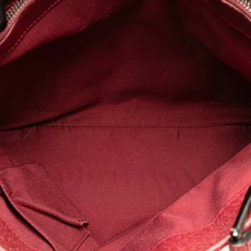 Gucci GG Canvas Eclipse Tote Brown Canvas Good condition - Model View