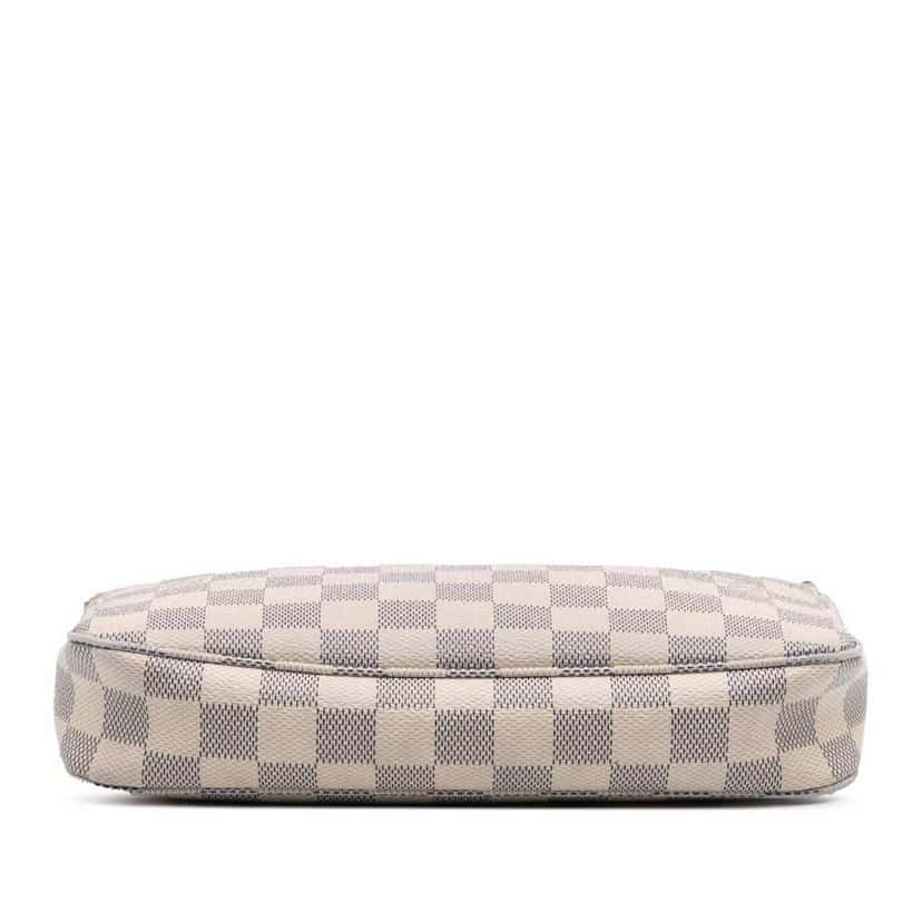 Louis Vuitton Damier Azur Pochette Accessoires White Canvas Good condition - Inside View