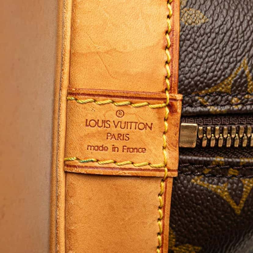 Louis Vuitton Monogram Alma PM Brown Canvas Good condition - Box View