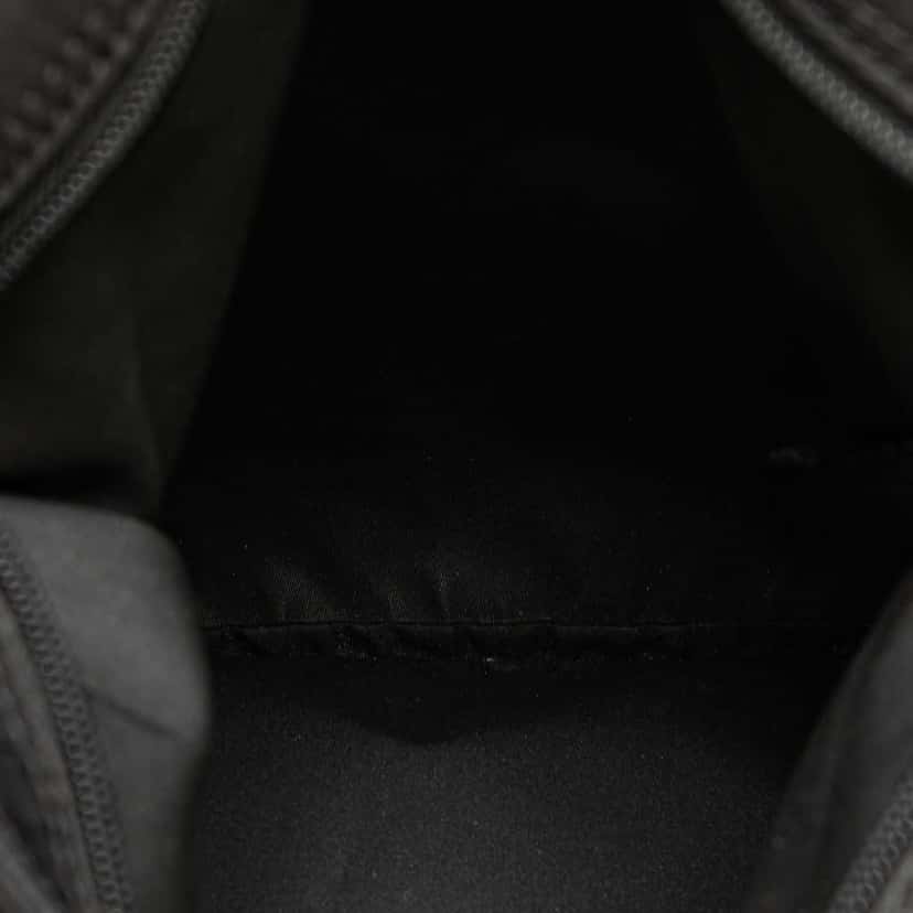 Prada Tessuto Zip Top Crossbody Black Good condition - Model View