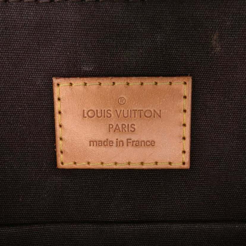 Louis Vuitton Monogram Vernis Montana Purple Leather Good condition - Box View