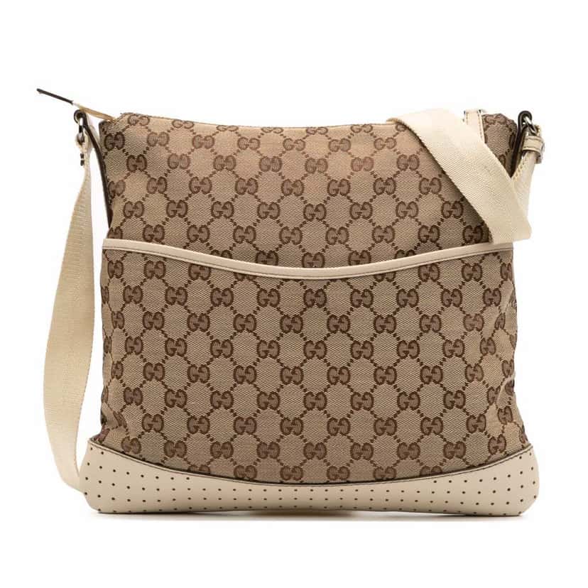 Gucci GG Canvas Crossbody Brown Canvas Good condition - Front View