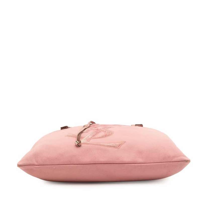 Yves Saint Laurent Canvas Kahala Tote Pink Canvas Good condition - Inside View