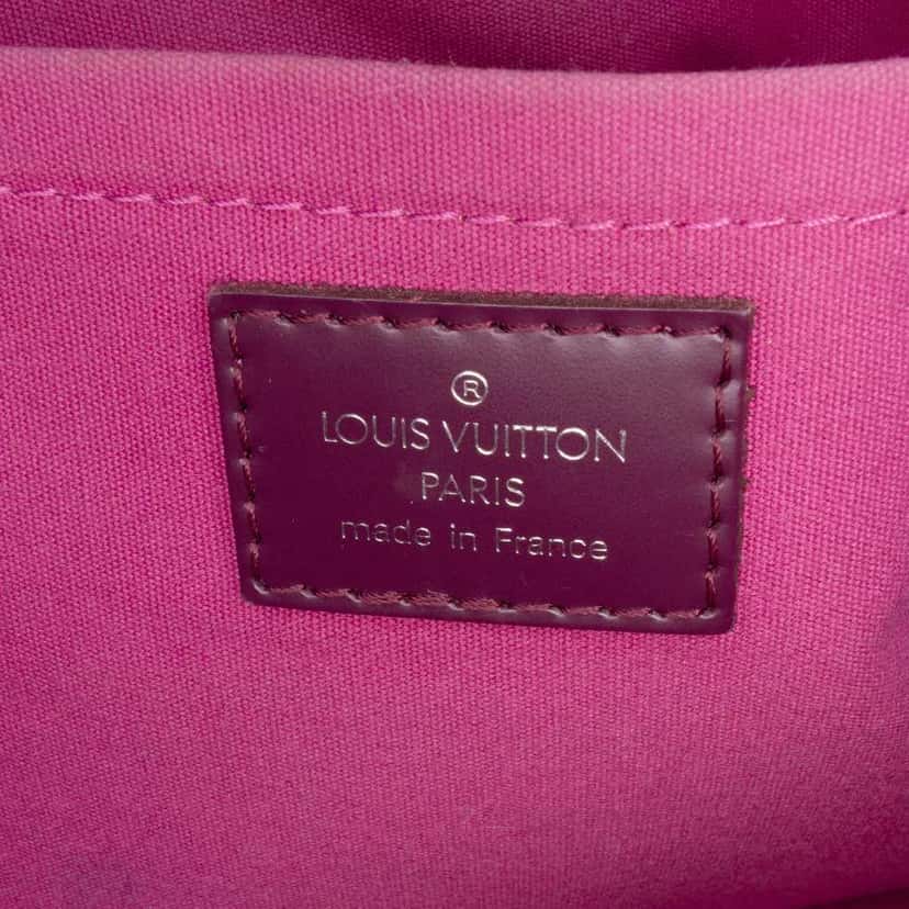 Louis Vuitton Epi Bowling Montaigne PM Purple Leather Good condition - Box View