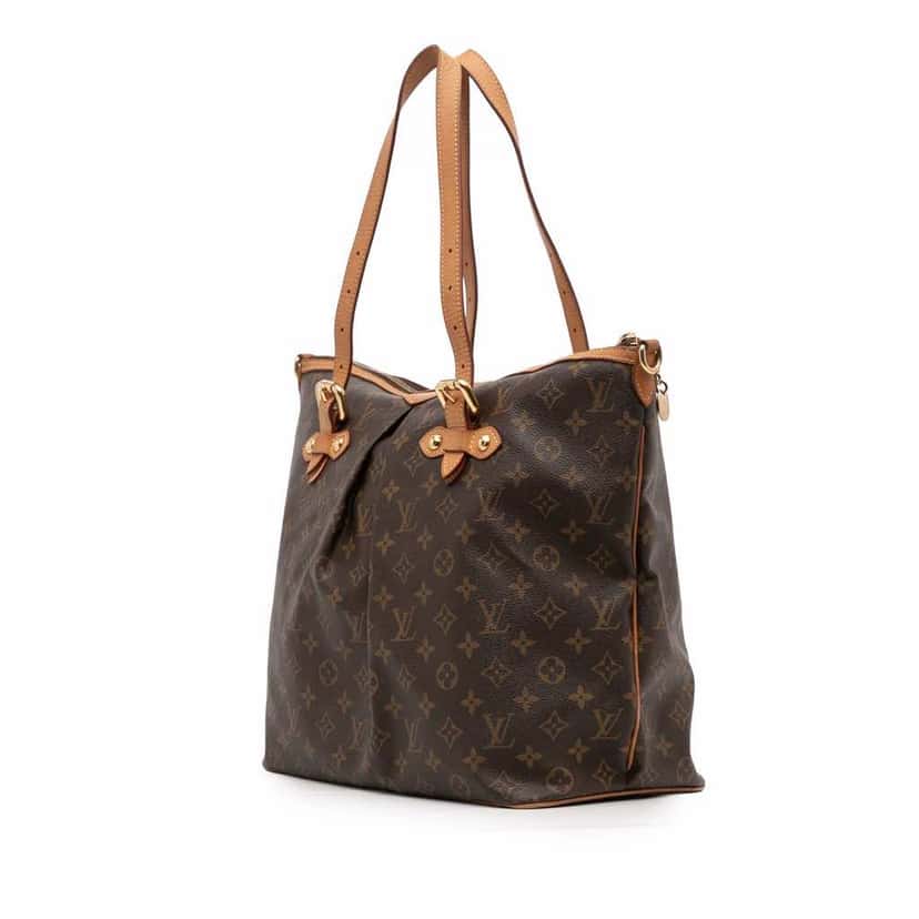 Louis Vuitton Monogram Palermo GM Brown Canvas Very good condition - Back View