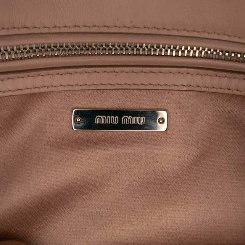 Miu Miu Fur Montone Stripe Crossbody MultiColor Good condition - Box View