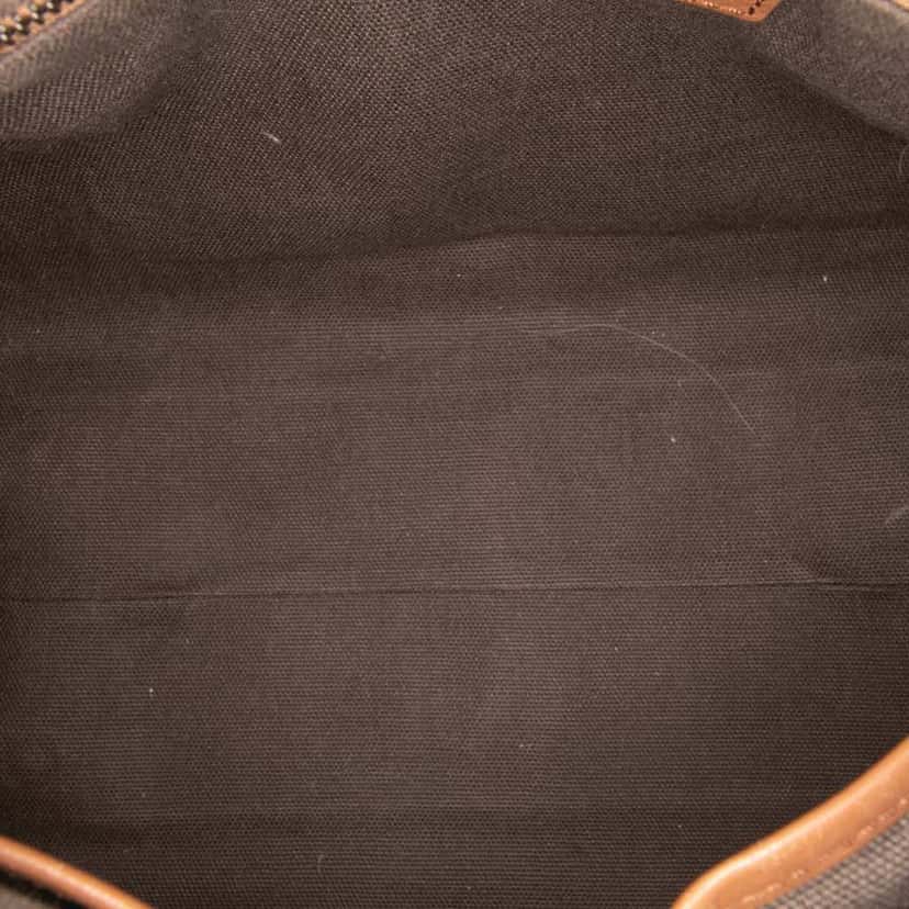 Burberry Smoke Check Coated Canvas Chester Boston Bag Brown Canvas Good condition - Model View