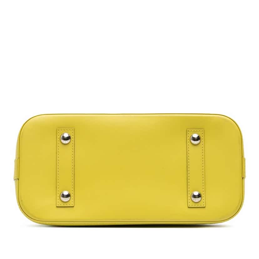 Louis Vuitton Epi Alma PM Yellow Leather Good condition - Inside View