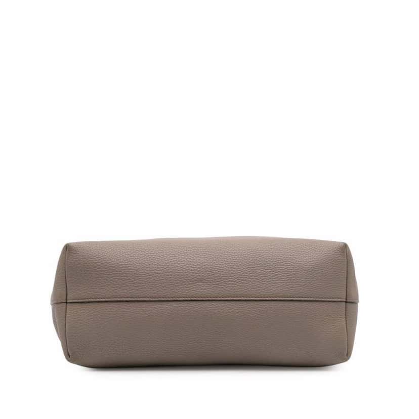 Prada Vitello Daino Open Convertible Tote Brown Leather Good condition - Inside View