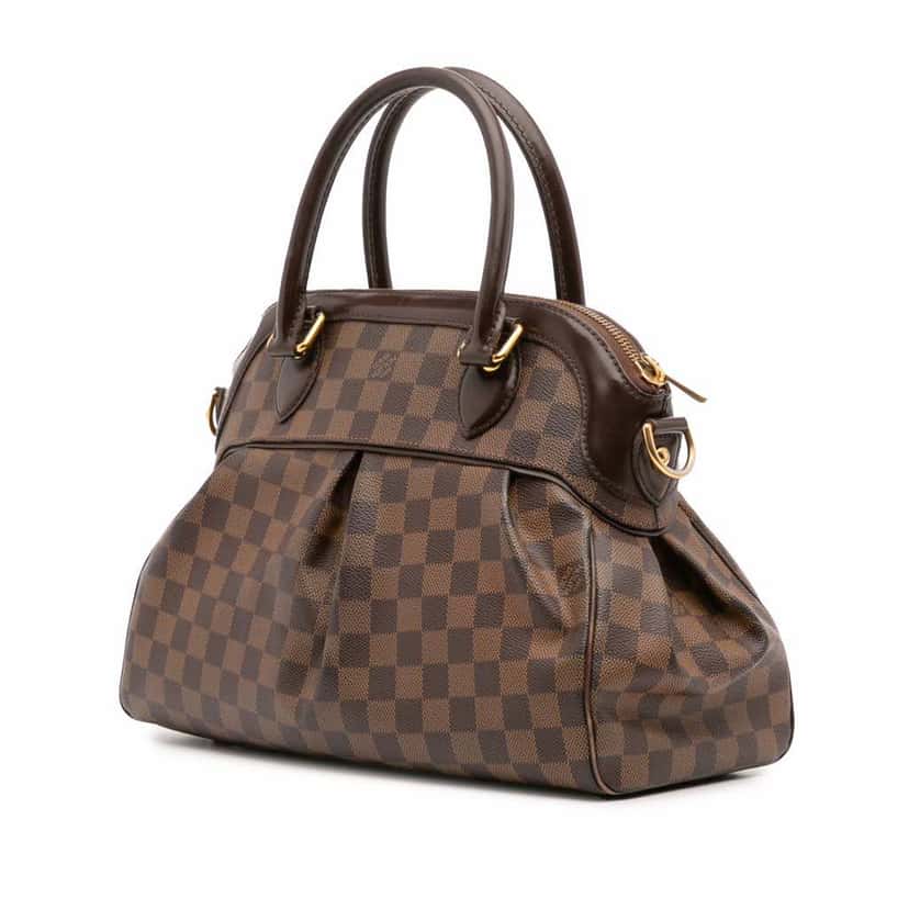 Louis Vuitton Damier Ebene Trevi PM Brown Canvas Good condition - Back View