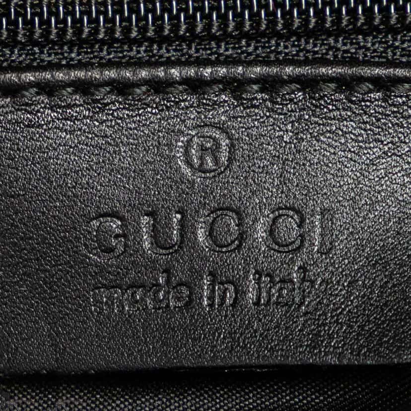 Gucci GG Canvas Tiger Charm Crossbody Blue Canvas Good condition - Box View